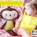 Monkey PDF Sewing Pattern Softie Stuffed Toy