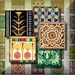 Designs of the World Digital Collage Sheet 1 Inch One inch Squares Scrabble Tiles Pendants Magnets Buttons Background Ephemera Grunge 224