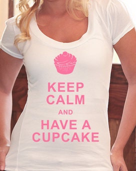 Keep Calm and Have a Cupcake Pink