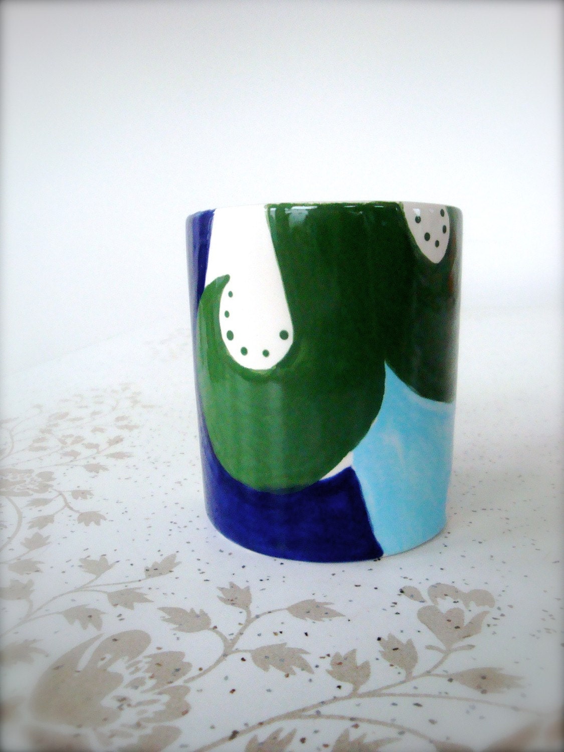 Small Tumbler - Wave Pattern