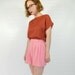Pink Shorts Silk High Waist XS/S