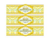 DIY Printable Little Miss Sunshine Water Bottle Labels Il_170x135