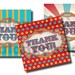 DIY Printable Vintage Carnival Customizable Birthday Party Invitation
