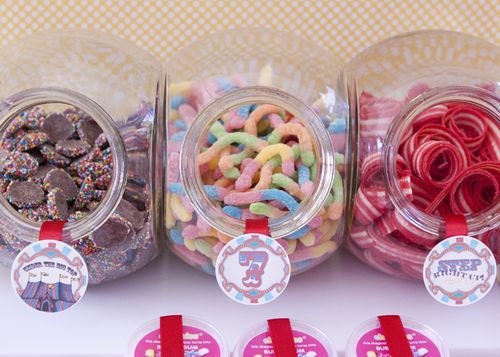 DIY Printable Vintage Carnival Circus Party Pack