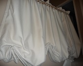 Custom Balloon valance made to order