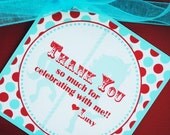 PRINTABLE Favor Tag - Carnival/Circus Party