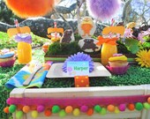 Dr. Seuss LORAX Table Labels - Dr.Seuss Lorax Inspired Collection - Gwynn Wasson Designs PRINTABLES