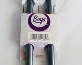 Knitting Needles by Boye Brand that are new and still in the package size 10 inches 25 cm, 12.75 mm, US 17