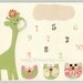 Baby girl Nursery, Children Art print, Owl..Life is Beautiful pink and green