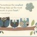 Before You Were Born, First We Had Each Other, No One Else Will Ever Know The Strength Of My Love, Set Of 3 prints 8x10 - Blue and Brown