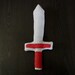 Plush Toy Shield and Sword Set - Personalized - Custom