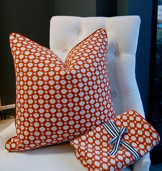 ANNIVERSARY SALE - Celerie Kemble Betwixt pillow 18"sq - Spark