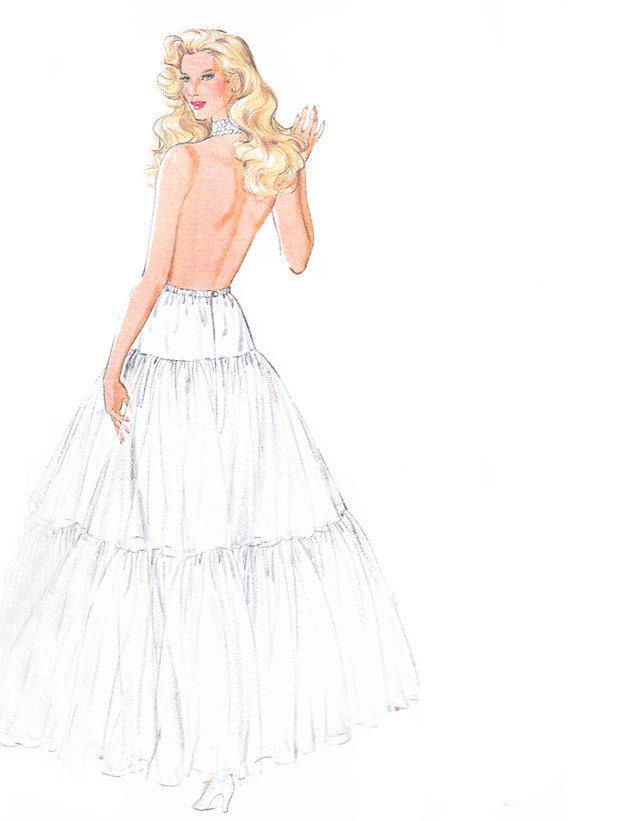 Simplicity Petticoat and Slip Sewing Pattern 9027