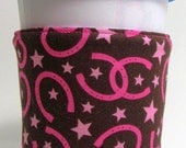 Horseshoes Coffee Cup Cozy NEW with Lasso fabric free shipping (US/Canada only)