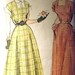 MARYANN - 1950s Vintage Style Afternnon Dress with Removable Collar - ALL SIZES Custom Made