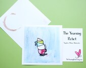Two 5x5 Watercolor Luster Print Pack - Two for Tea