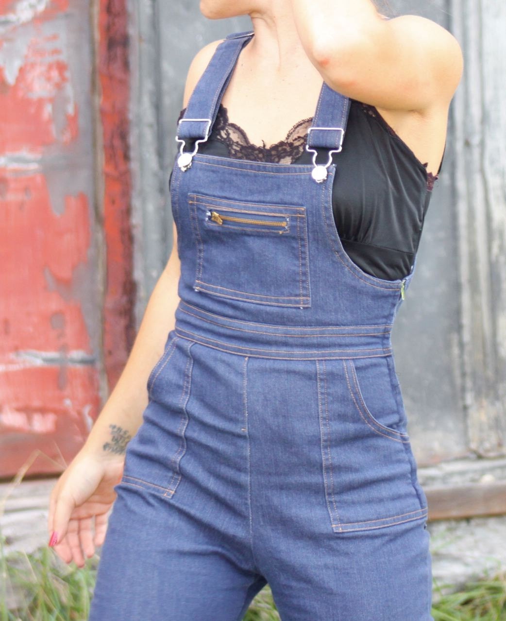 Overall Jumper // Overalls // Custom Denim Made to Order