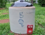 Buckeye Pottery Company 5 Gallon Antique Stoneware Jug LARGE late 1800s early 1900s