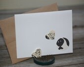 Puppy Love Valentine with heart envelope seal, no. 3