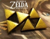 Triforce Post Earrings - Legend of Zelda - Nintendo - A Portion of the Proceeds Go To Charity