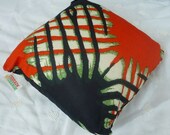 African Wax Print  Accent Pillow Covers - 16" X 16"