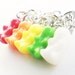 Gummy Bear Charm Bracelet Colorful
