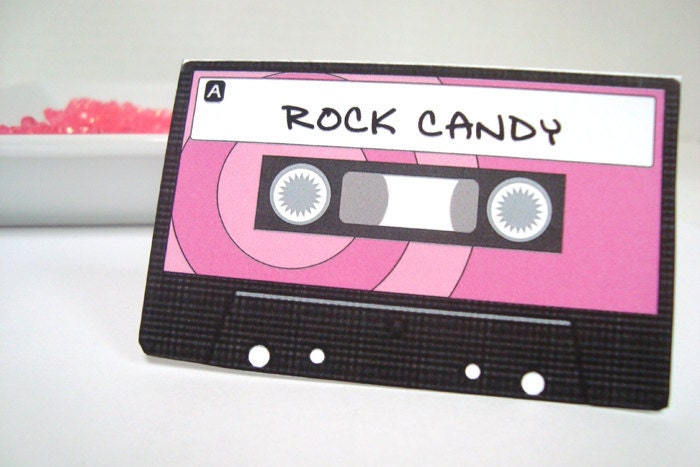 Mix Tape Collection DIY Printable Parties