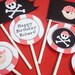 Pirate Party Circles - DIY Printable Parties