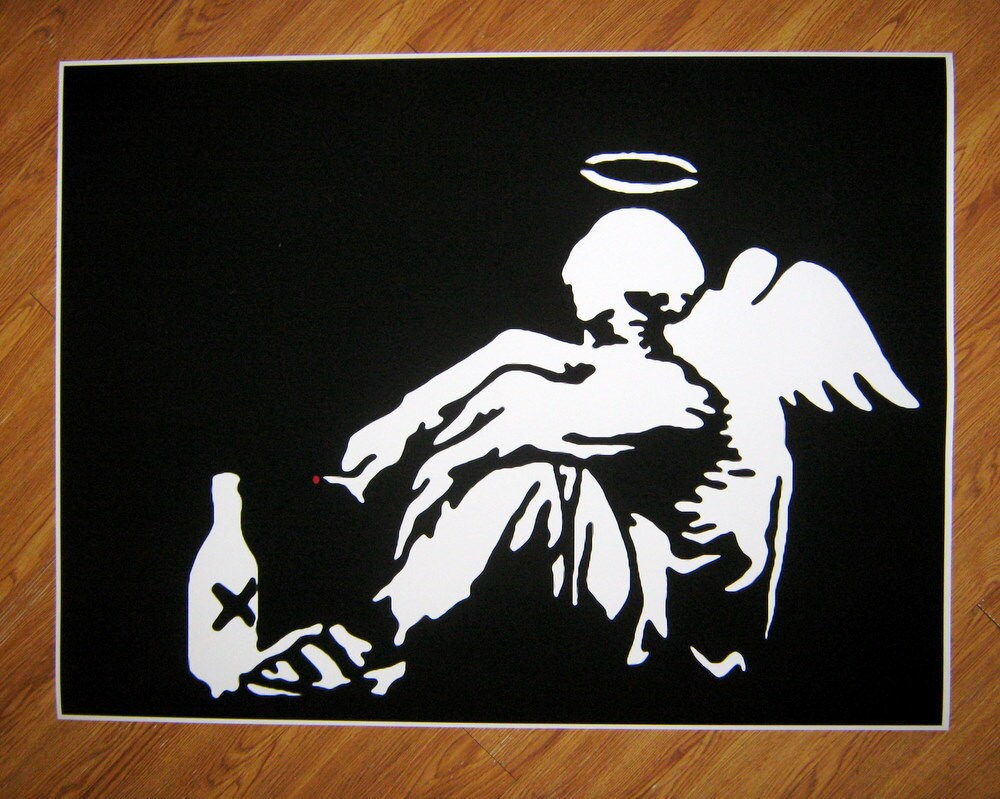 Banksy Angel