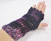 Fingerless gloves crochet pattern