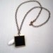 YOU DRAW Chalkboard Blackboard Eco Chic Necklace Jewelry