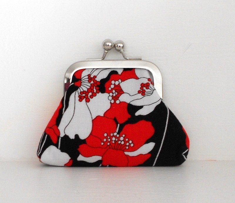 Poppies Coin Purse