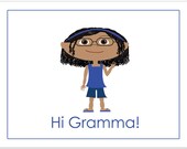 Hi Gramma Note Cards