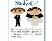 Wedding Welcome Bag Notes