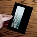 Chrysler Building Through a Window, NYC Postcard. Postcard entitled From Where I Stand.