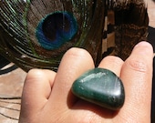 Gemstone RING - In the heart of a Peacock