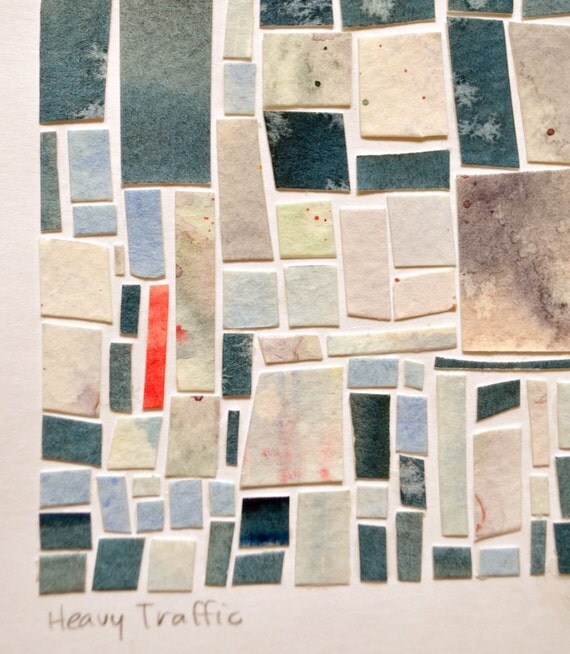 Heavy Traffic - Original Paper Mosaic