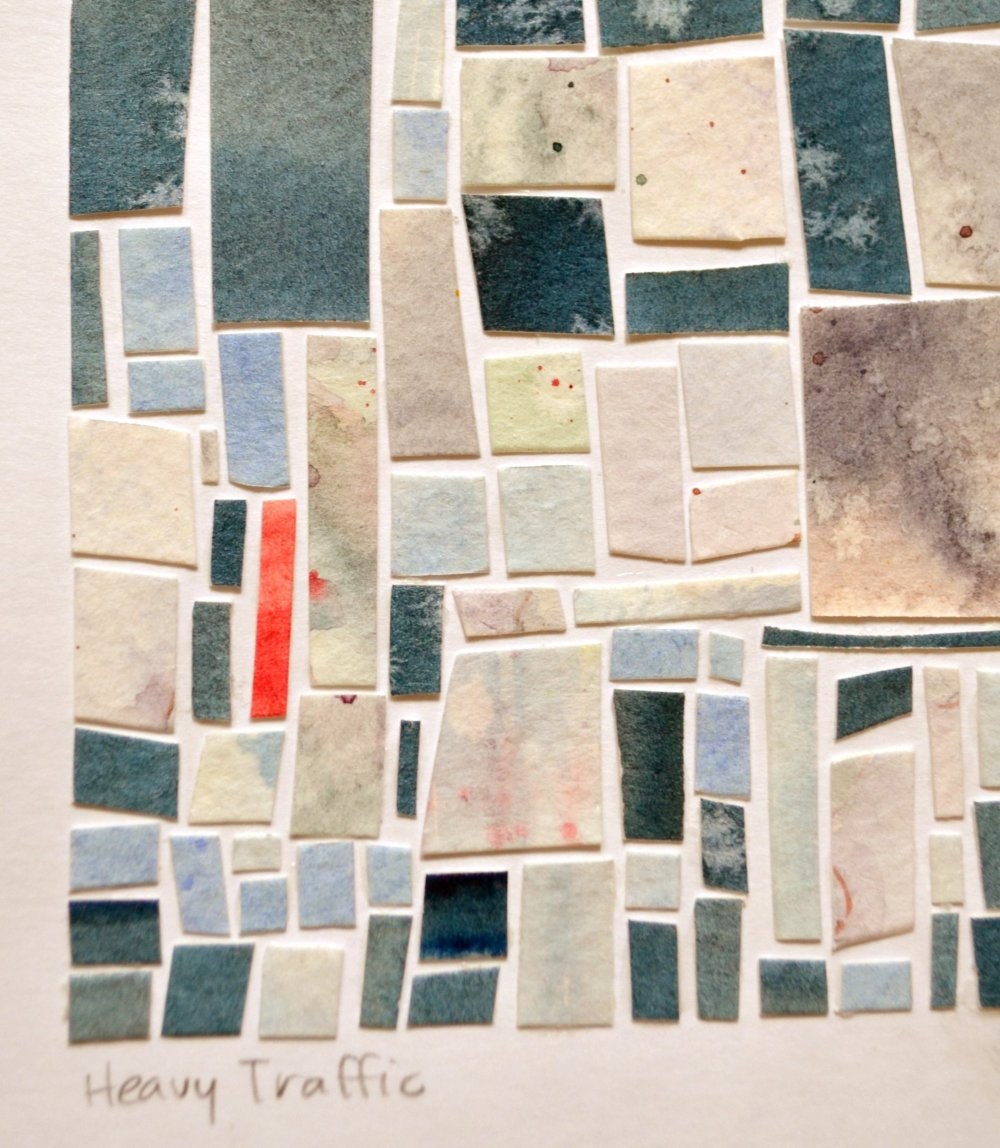 Heavy Traffic - Original Paper Mosaic