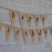 Birthday Banner  ...  Happy Birthday Banner  ...  Burlap  ..  Banner  ..  Happy Birthday