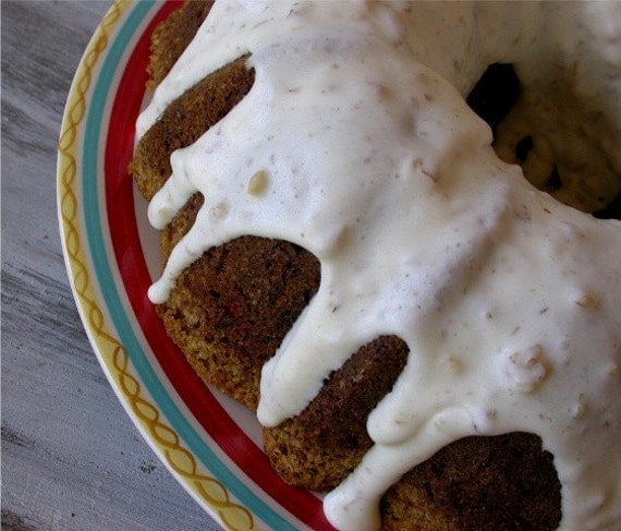 Nana's Old Fashioned Carrot Cake - homemade birthday cake made with all natural ingredients Il_570xn