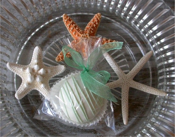 Wedding Cake Bites: Florida Key Lime Cake Truffle Favors for your beach wedding (24) Il_570xn