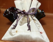 25% Off Sale - Drawstring Bag, Reusuable Gift Bag or Use as an Evening Bag