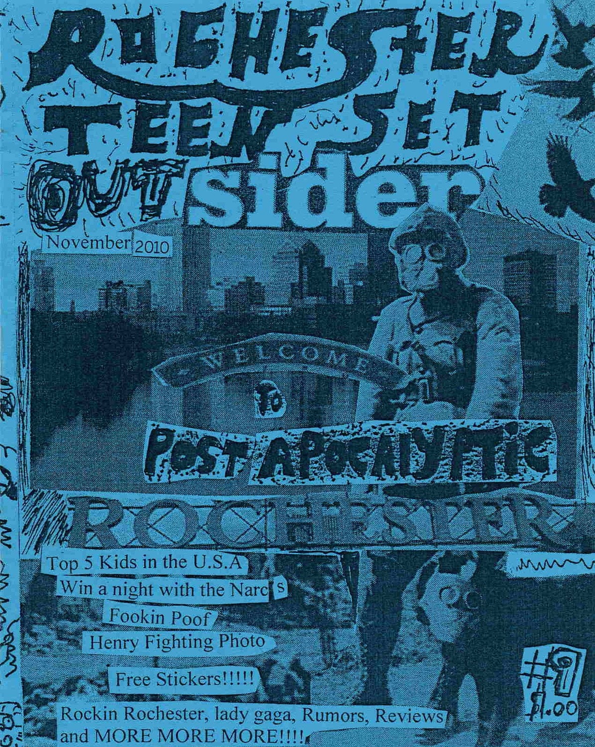ISSUE 9 of teen set outsider