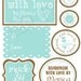 Crafters Gift Tag/Label Set - Printable PDF