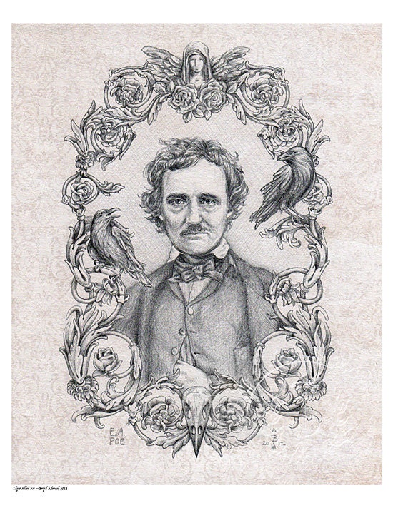 The Raven Edgar Allan Poe - Brigid Ashwood