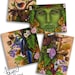 Celtic Greenman Pagan Art Print