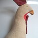 Country Primitive Rooster Shelf Sitter