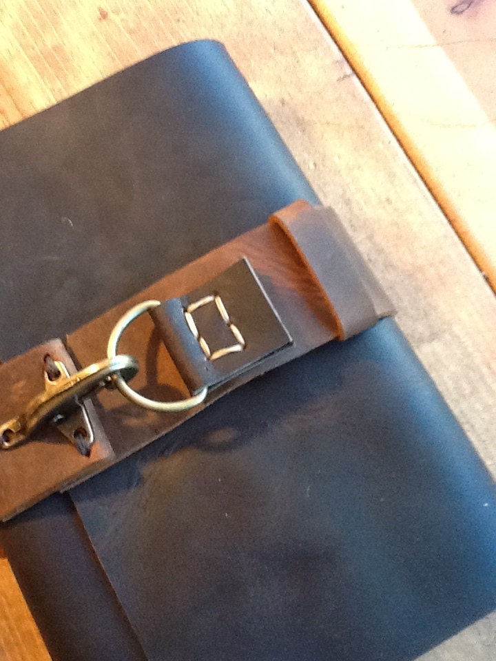 Firemans hook journal refillable handmade by Aixa on Etsy