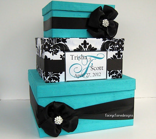 Wedding Card Box Money Holder Personalized and Custom Made