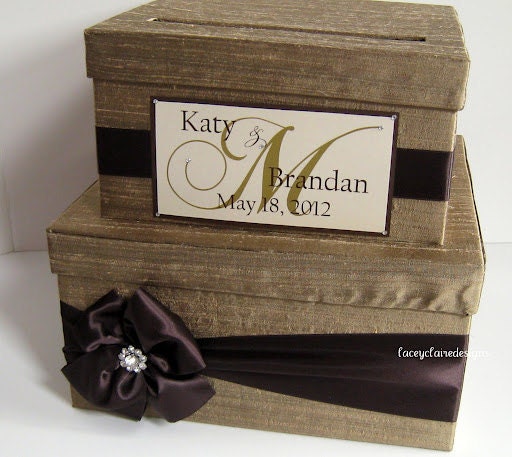 Wedding Card Box, Gift Card Box, Money Card Box - Custom Made